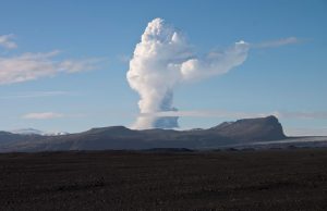Iceland Volcano ash cloud